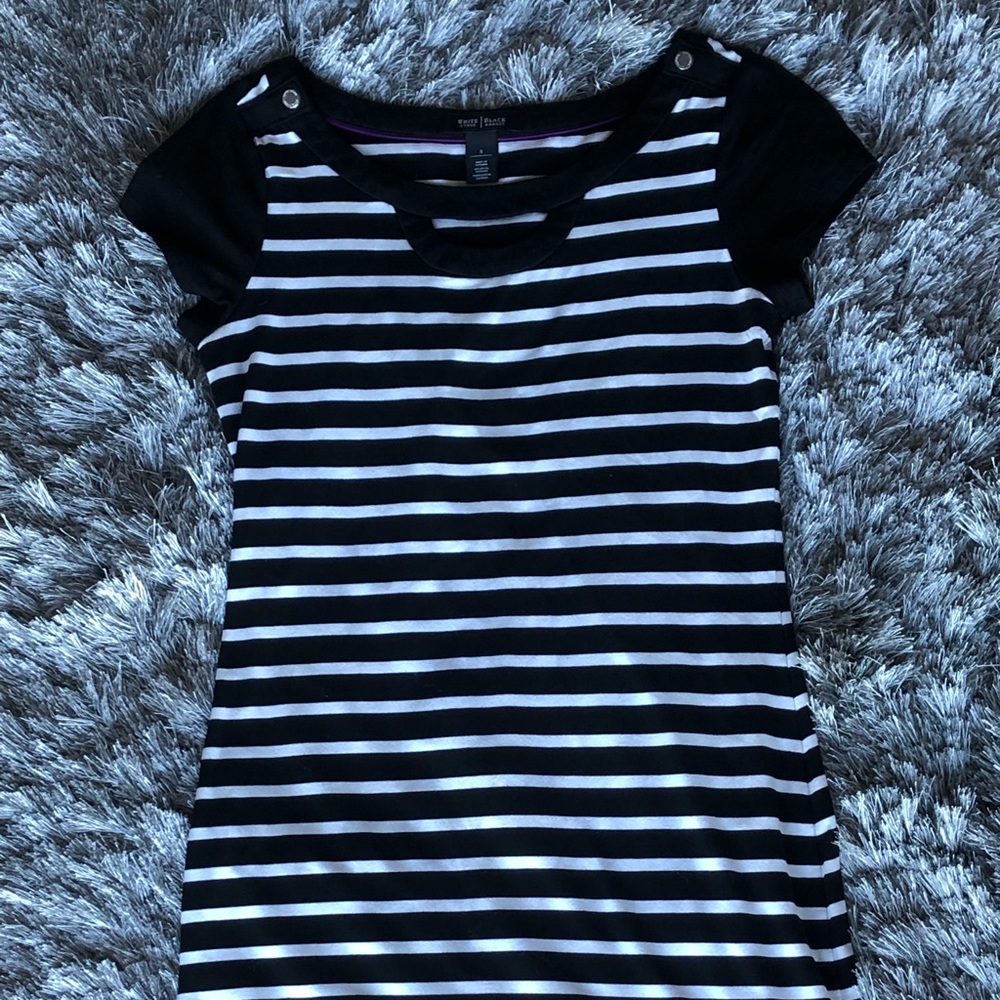 White House Black Market Striped Dress